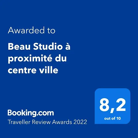 Apartment Beau Studio A Proximite Du Centre Ville *